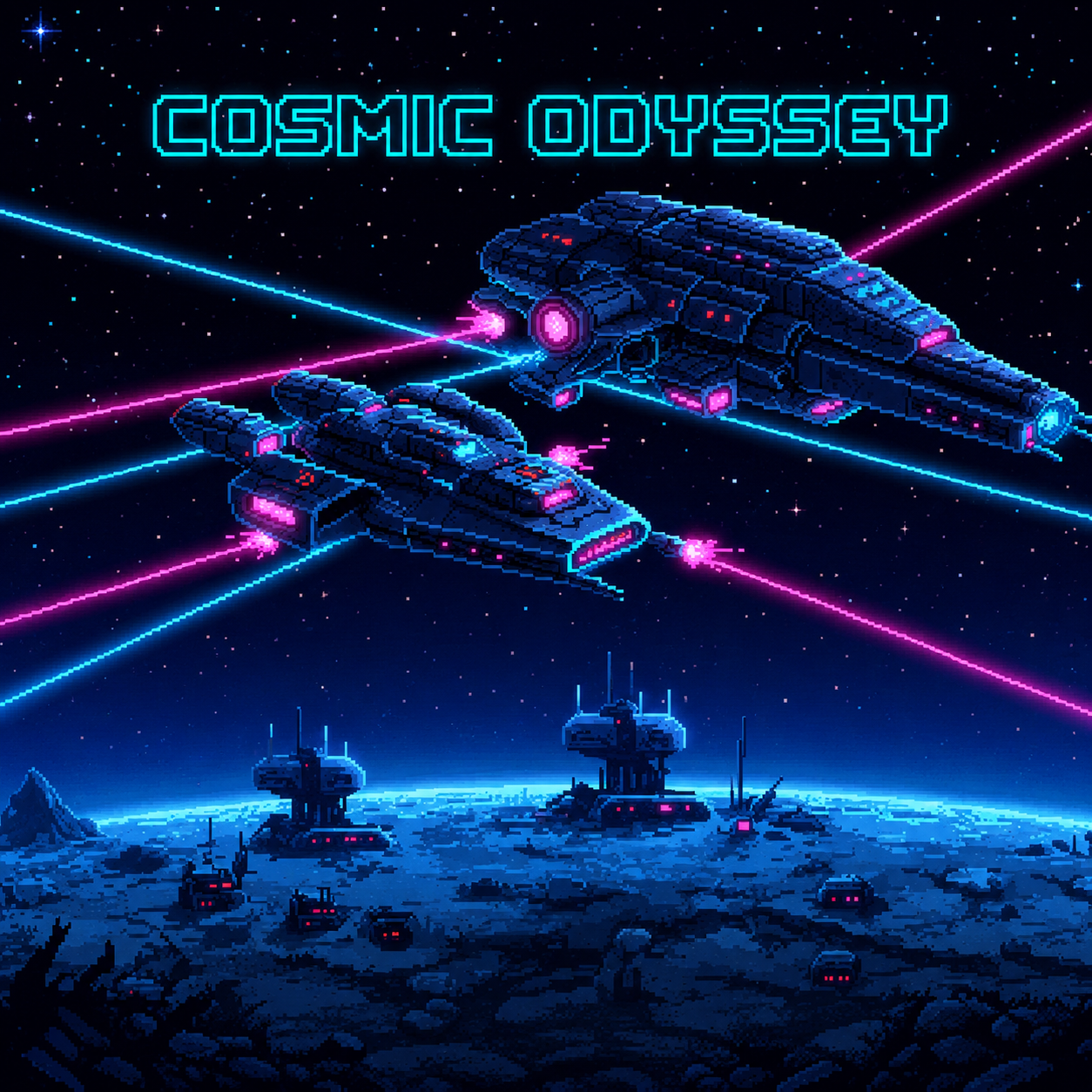 Cosmic Odyssey — Plataformas